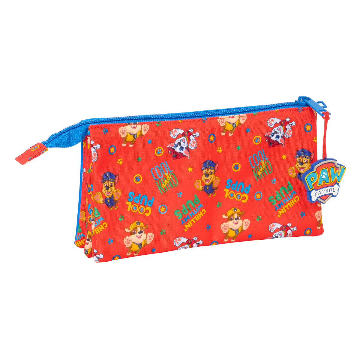 Geantă Universală The Paw Patrol Cool Albastru Roșu 22 x 12 x 3 cm - Birou și papetărie, Material școlar și educațional