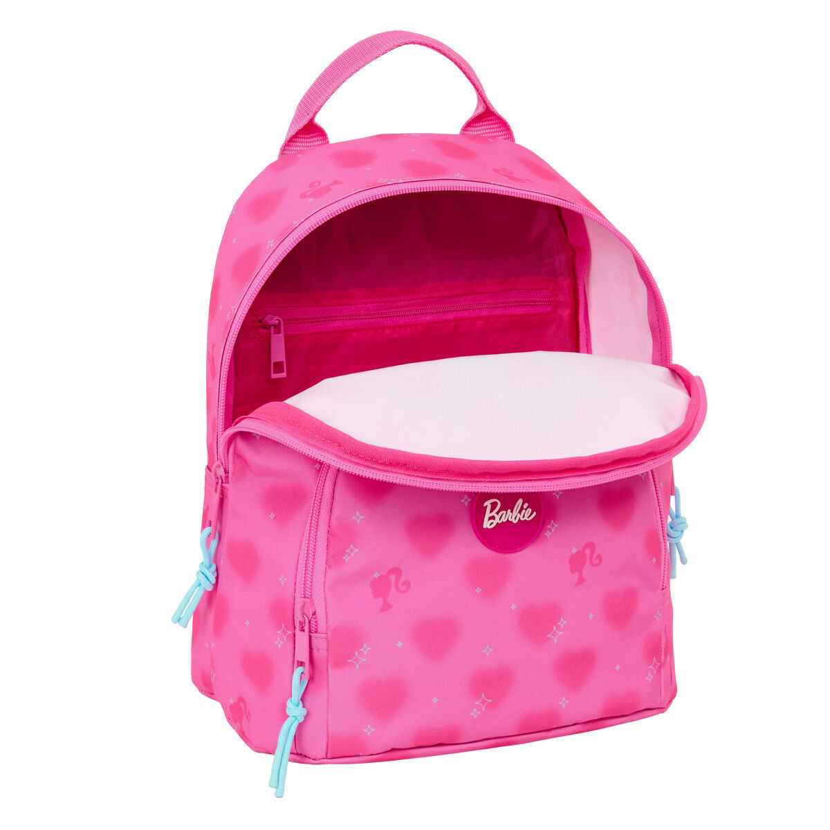 Ghiozdan Barbie Corazones Roz - Birou și papetărie, Material școlar și educațional