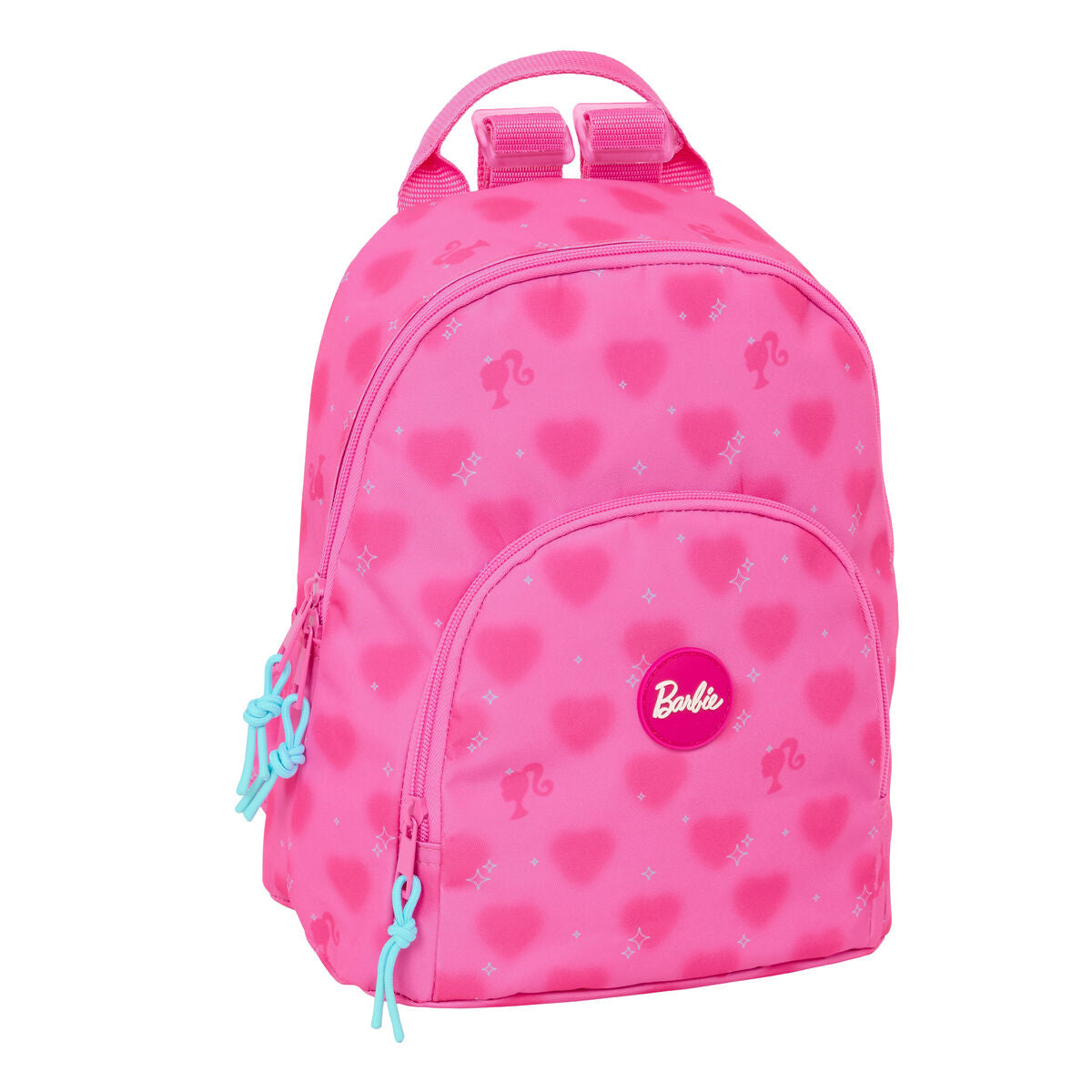 Ghiozdan Barbie Corazones Roz - Birou și papetărie, Material școlar și educațional
