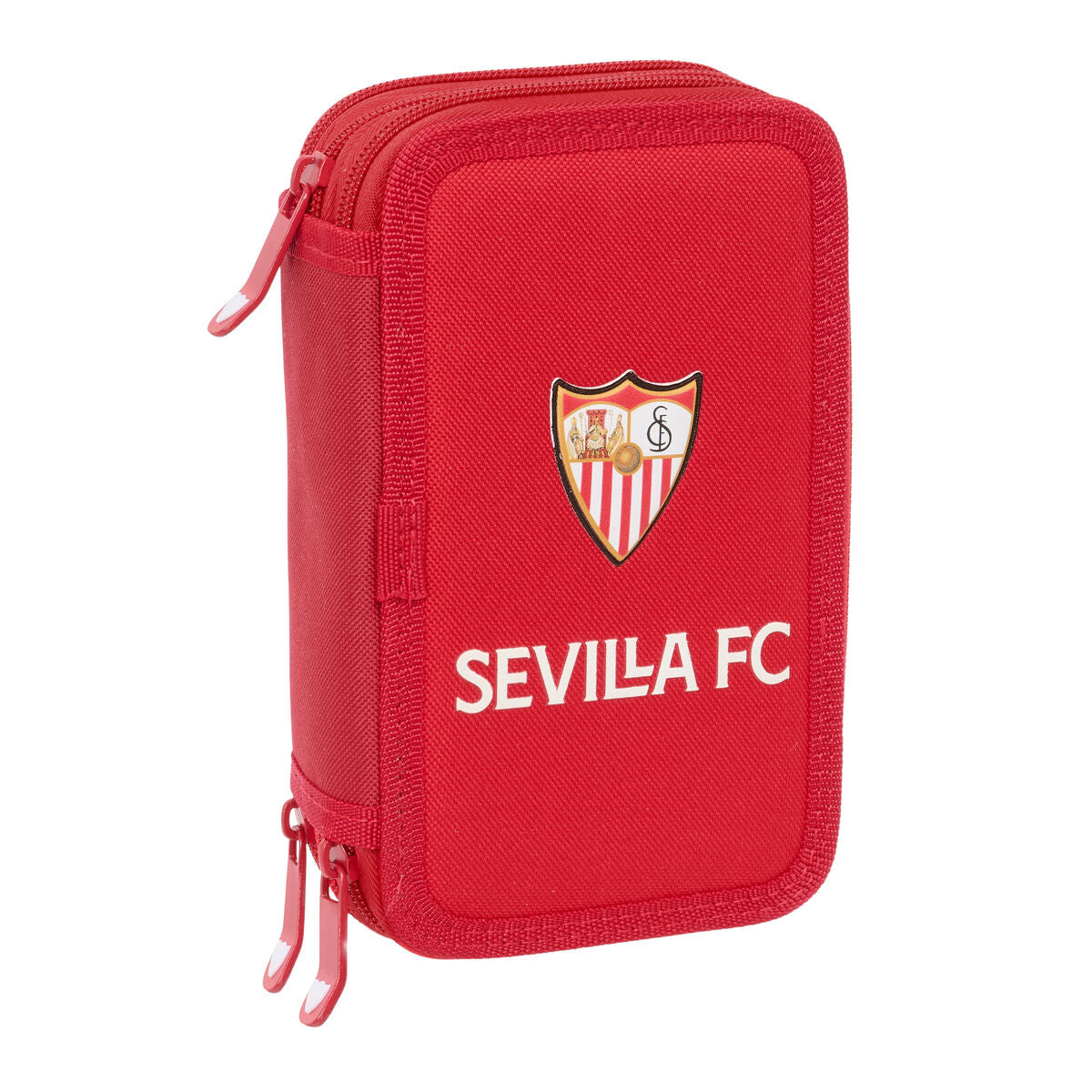 Geantă Universală Sevilla Fútbol Club Roșu 12,5 x 19,5 x 5,5 cm 37 Piese - Birou și papetărie, Material școlar și educațional