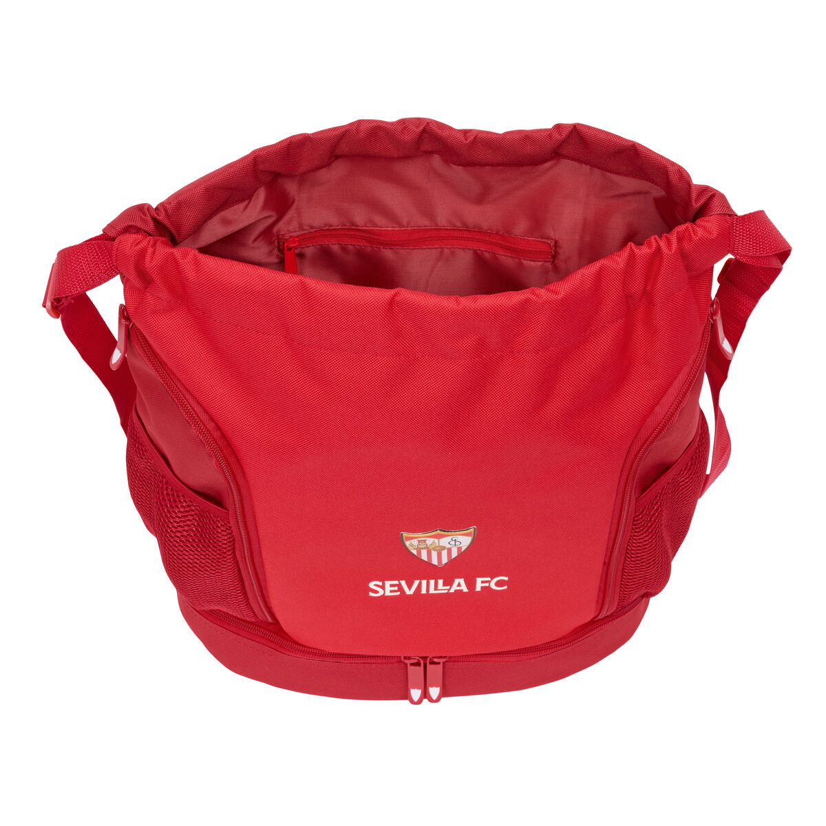 Geantă Rucsac cu Bretele Sevilla Fútbol Club Roșu 35 x 40 x 1 cm - Birou și papetărie, Material școlar și educațional