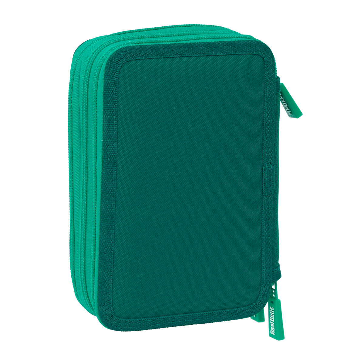 Geantă Universală Real Betis Balompié Acvamarin 12,5 x 19,5 x 5,5 cm 37 Piese - Birou și papetărie, Material școlar și educațional