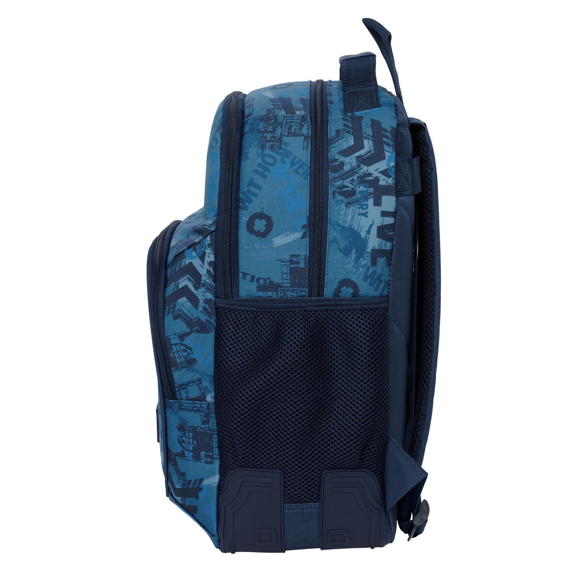 Ghiozdan Safta New edition Bleumarin 32 x 42 x 15 cm - Birou și papetărie, Material școlar și educațional
