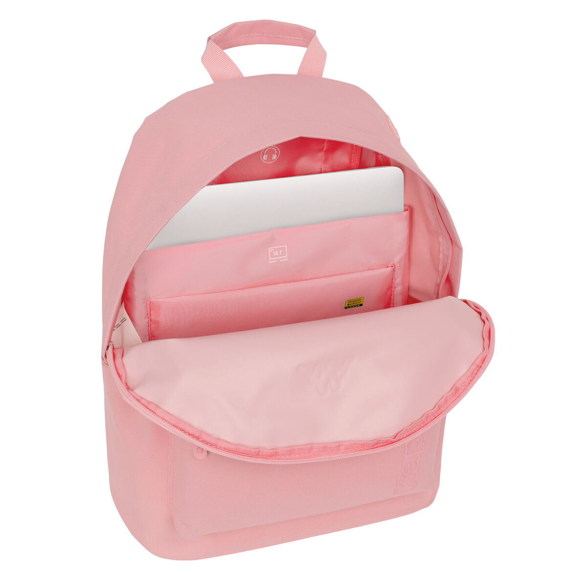 Ghiozdan Kappa kappa basics Roz 31 x 41 x 16 cm - Birou și papetărie, Material școlar și educațional