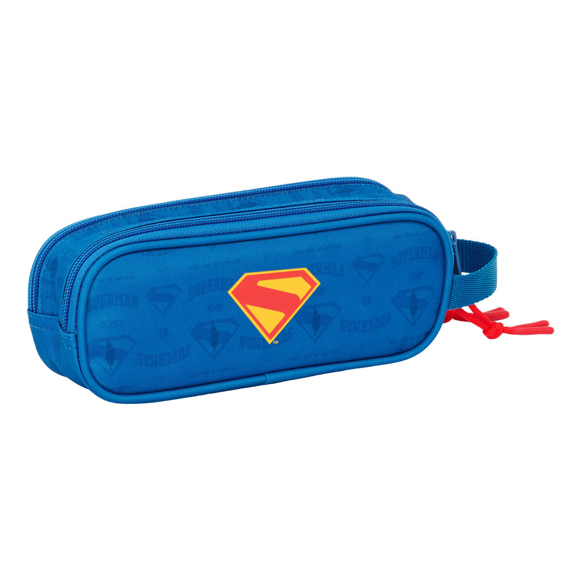 Geantă Universală Superman Albastru 21 x 8 x 6 cm - Birou și papetărie, Material școlar și educațional
