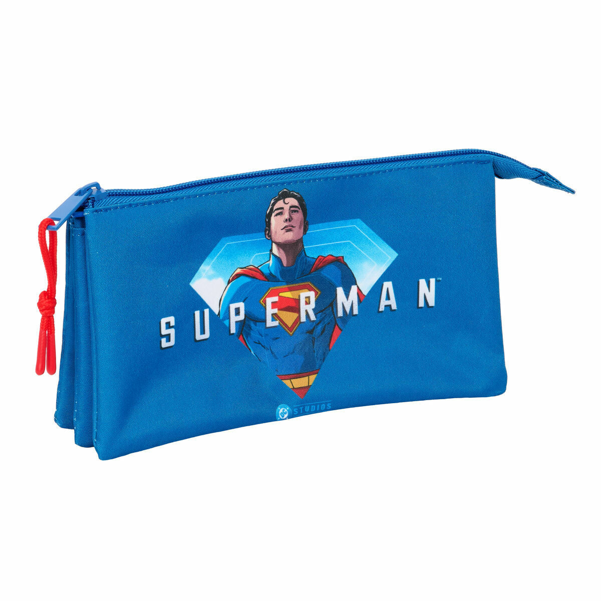 Geantă Universală Superman Albastru 22 x 12 x 3 cm - Birou și papetărie, Material școlar și educațional