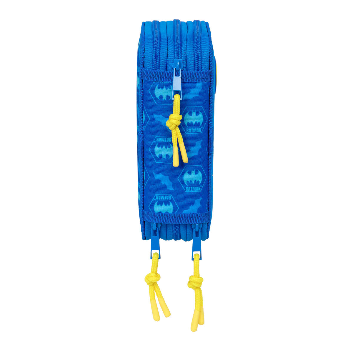 Penar Triplu Batman Albastru 12,5 x 19,5 x 5,5 cm 37 Piese - Birou și papetărie, Material școlar și educațional