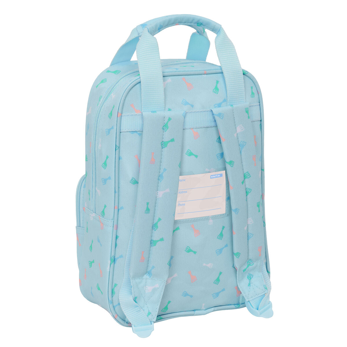 Ghiozdan Sophie la Girafe Albastru deschis 20 x 28 x 8 cm - Birou și papetărie, Material școlar și educațional