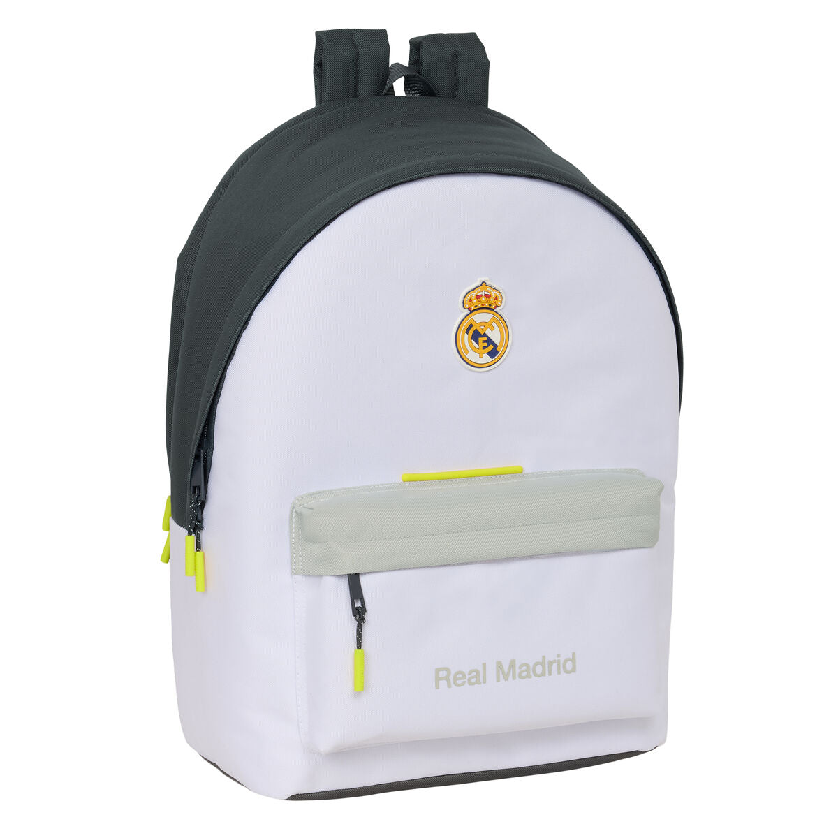 Ghiozdan Real Madrid C.F. Alb 31 x 44 x 18 cm - Birou și papetărie, Material școlar și educațional