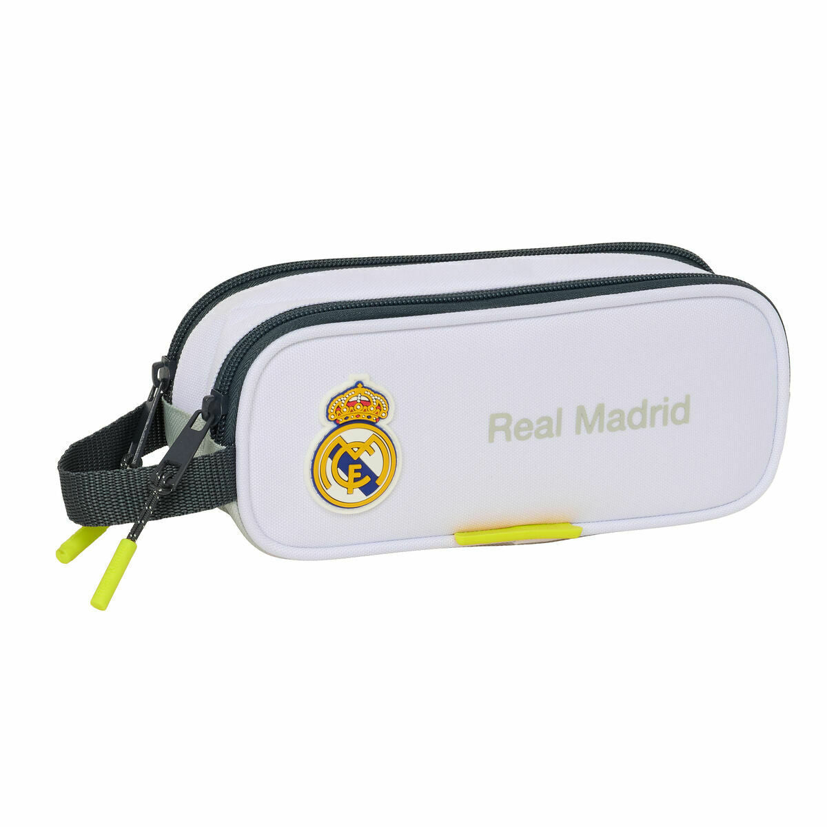 Geantă Universală Real Madrid C.F. Alb 21 x 8 x 6 cm - Birou și papetărie, Material școlar și educațional