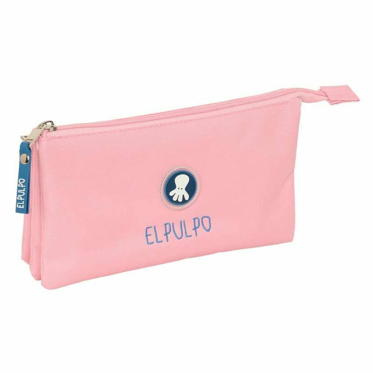 Penar triplu El Pulpo Albastru deschis 22 x 12 x 3 cm - Birou și papetărie, Material școlar și educațional
