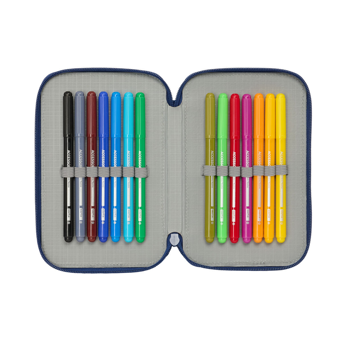 Geantă Universală Super Mario Mamma mia Roșu Bleumarin 12.5 x 19.5 x 4 cm 29 Piese - Birou și papetărie, Material școlar și educațional