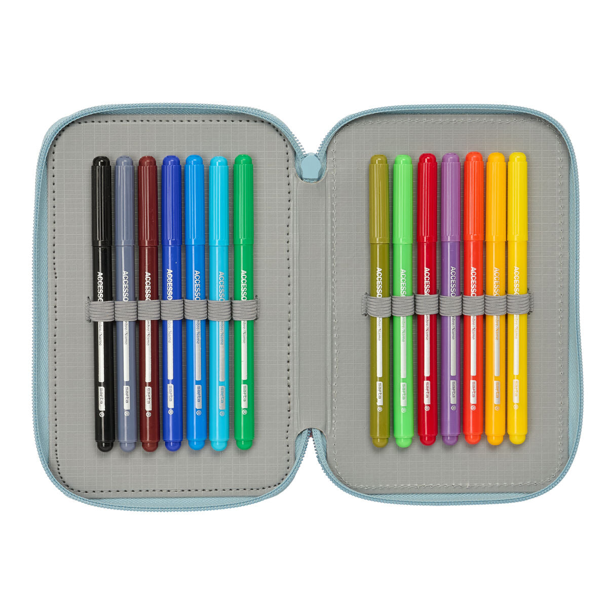Geantă Universală Wicked 12,5 x 19,5 x 5,5 cm 37 Piese - Birou și papetărie, Material școlar și educațional
