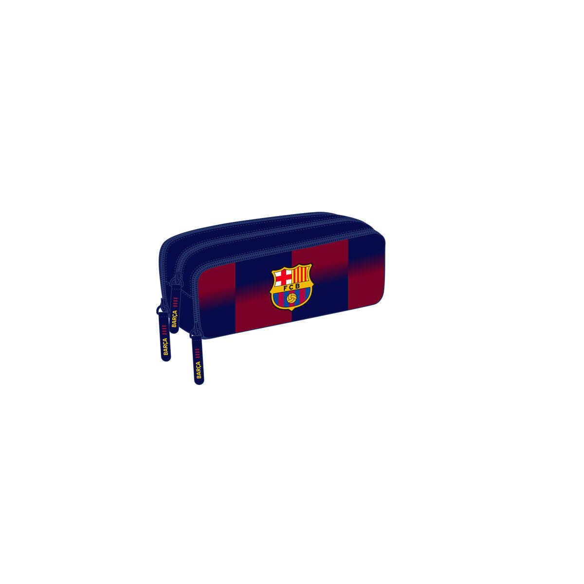 Geantă Universală F.C. Barcelona Albastru Castaniu 21 x 8 x 8 cm - Birou și papetărie, Material școlar și educațional