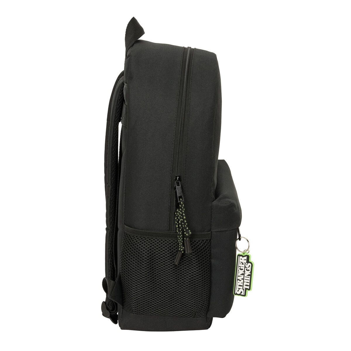 Ghiozdan Stranger Things Negru 30 x 46 x 14 cm - Birou și papetărie, Material școlar și educațional