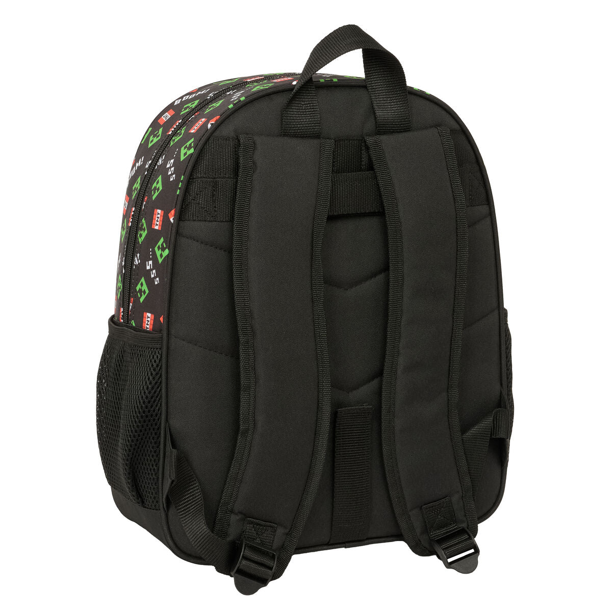 Ghiozdan Minecraft Negru 32 x 38 x 12 cm - Birou și papetărie, Material școlar și educațional