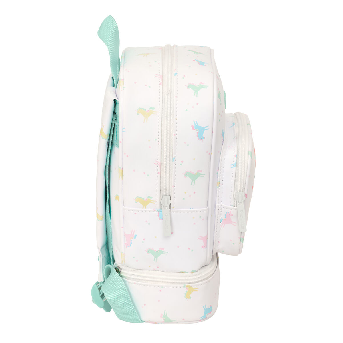 Ghiozdan Safta Unicornio Bej 22 x 27 x 10 cm - Birou și papetărie, Material școlar și educațional