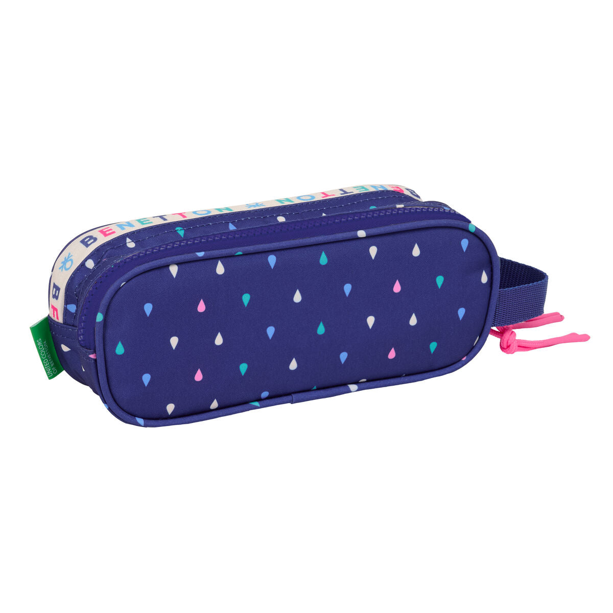 Geantă Universală Benetton Drop Multicolor 21 x 8 x 6 cm - Birou și papetărie, Material școlar și educațional