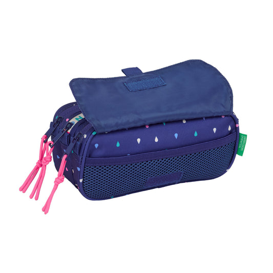 Geantă Universală Benetton Drop Multicolor 21,5 x 10 x 8 cm - Birou și papetărie, Material școlar și educațional