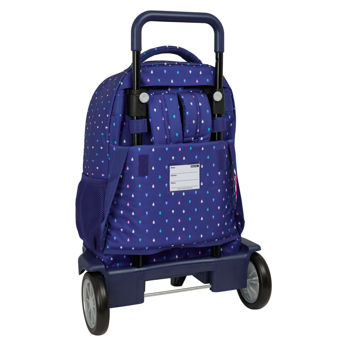 Ghiozdan Benetton Drop Multicolor 33 x 45 x 22 cm - Birou și papetărie, Material școlar și educațional