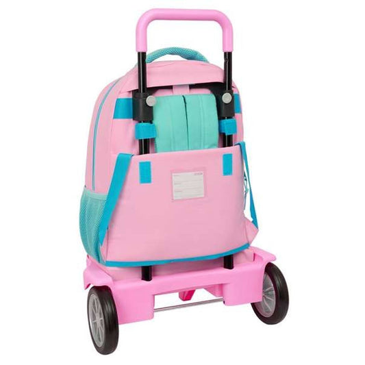 Ghiozdan cu Roți Benetton Dolce Multicolor 33 x 45 x 22 cm - Birou și papetărie, Material școlar și educațional