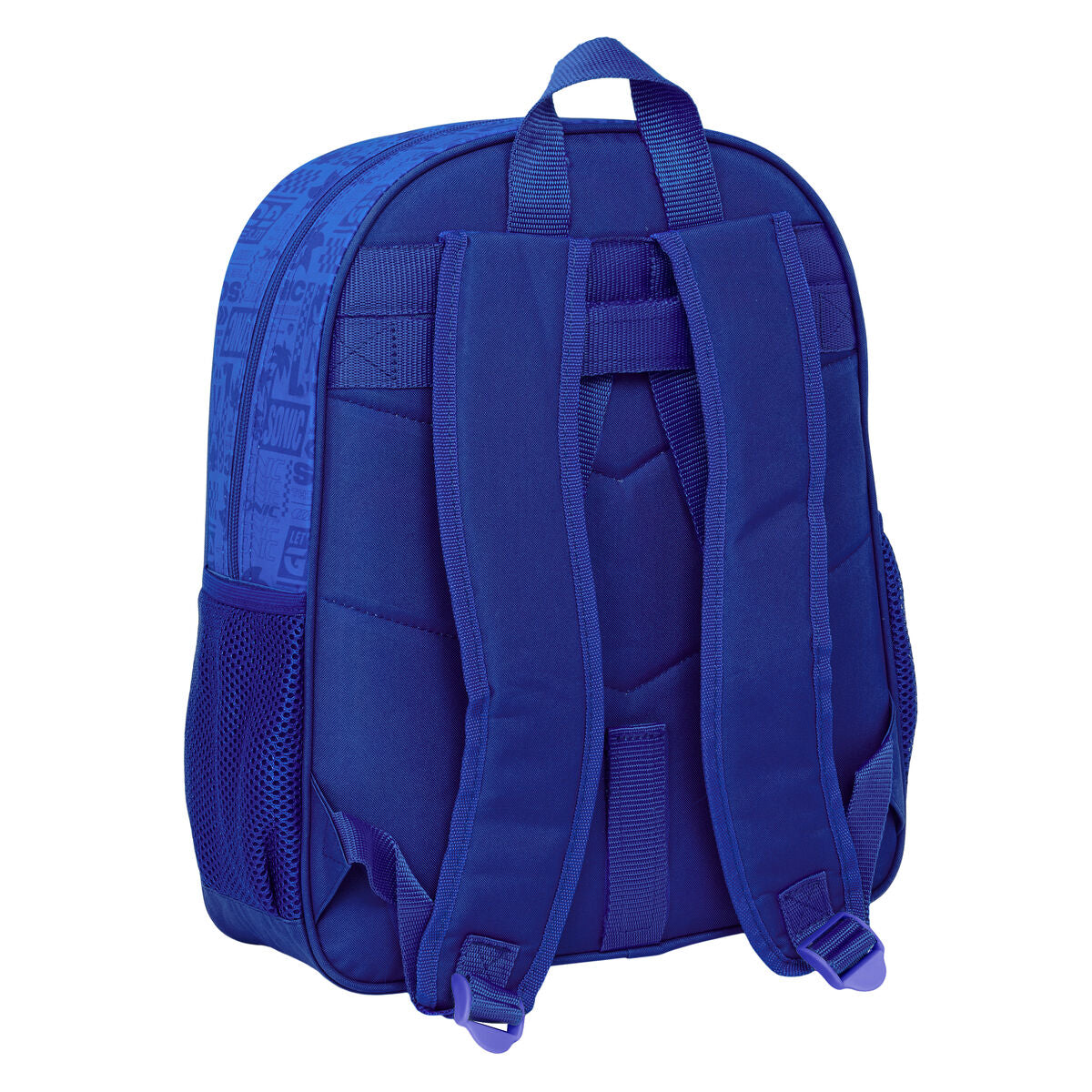 Ghiozdan Sonic Albastru 32 x 38 x 12 cm - Birou și papetărie, Material școlar și educațional