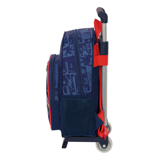 Ghiozdan Spider-Man Albastru 27 x 10 x 67 cm 27 x 33 x 10 cm - Birou și papetărie, Material școlar și educațional
