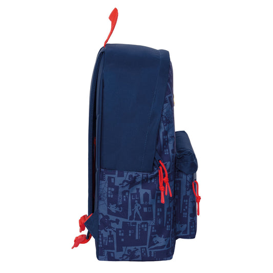 Ghiozdan Spider-Man Albastru 33 x 42 x 15 cm - Birou și papetărie, Material școlar și educațional