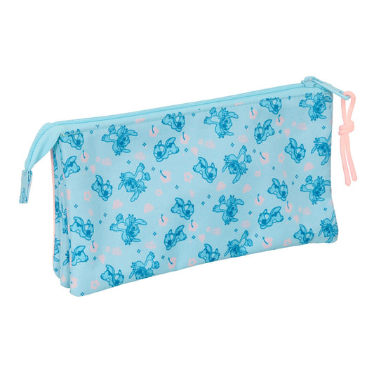 Geantă Universală Lilo & Stitch Ohana Albastru deschis Roz deschis 22 x 12 x 3 cm - Birou și papetărie, Material școlar și educațional