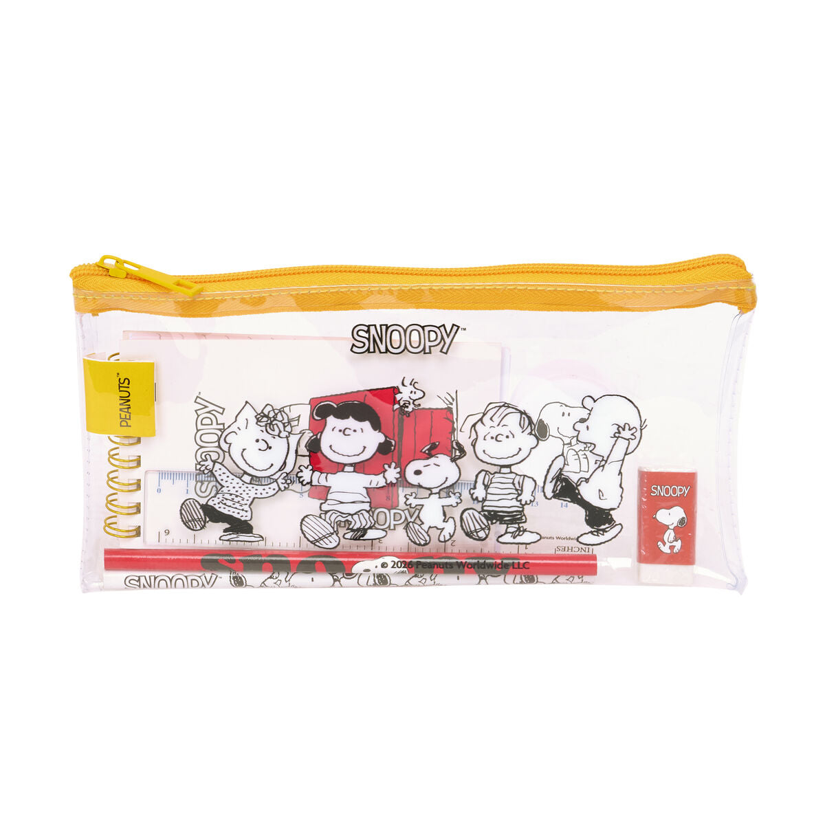 Geantă Universală Snoopy Denim 22,5 x 10,5 x 1 cm - Birou și papetărie, Material școlar și educațional