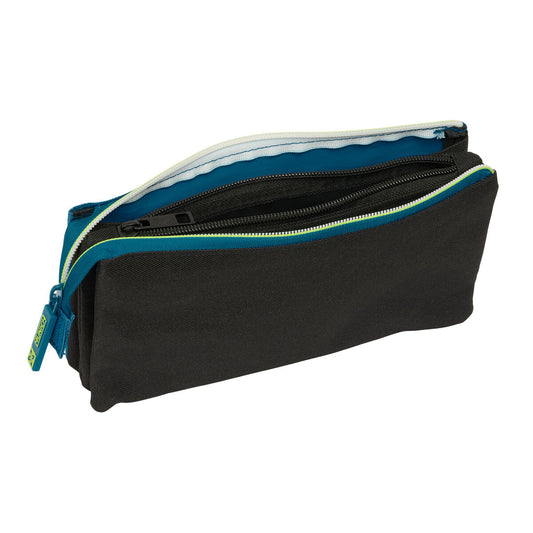 Geantă Universală Munich Land Negru Verde 22 x 12 x 3 cm - Birou și papetărie, Material școlar și educațional