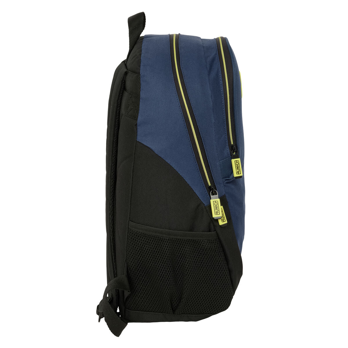 Ghiozdan Munich Track Albastru Negru 32 x 44 x 16 cm - Birou și papetărie, Material școlar și educațional