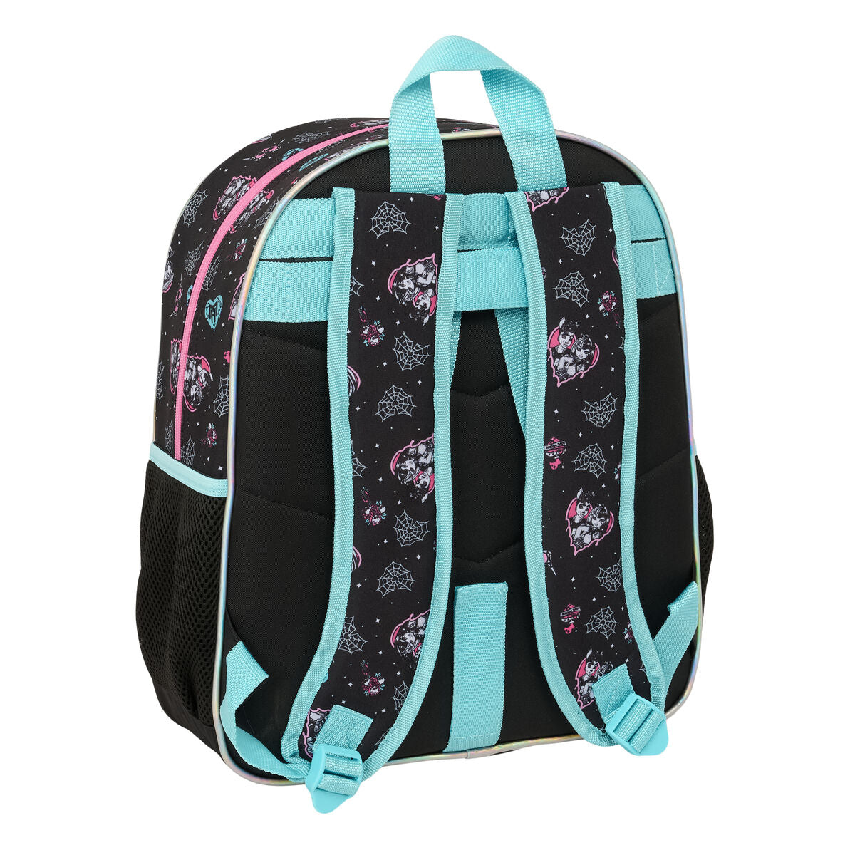 Ghiozdan Monster High Negru 32 x 38 x 12 cm - Birou și papetărie, Material școlar și educațional