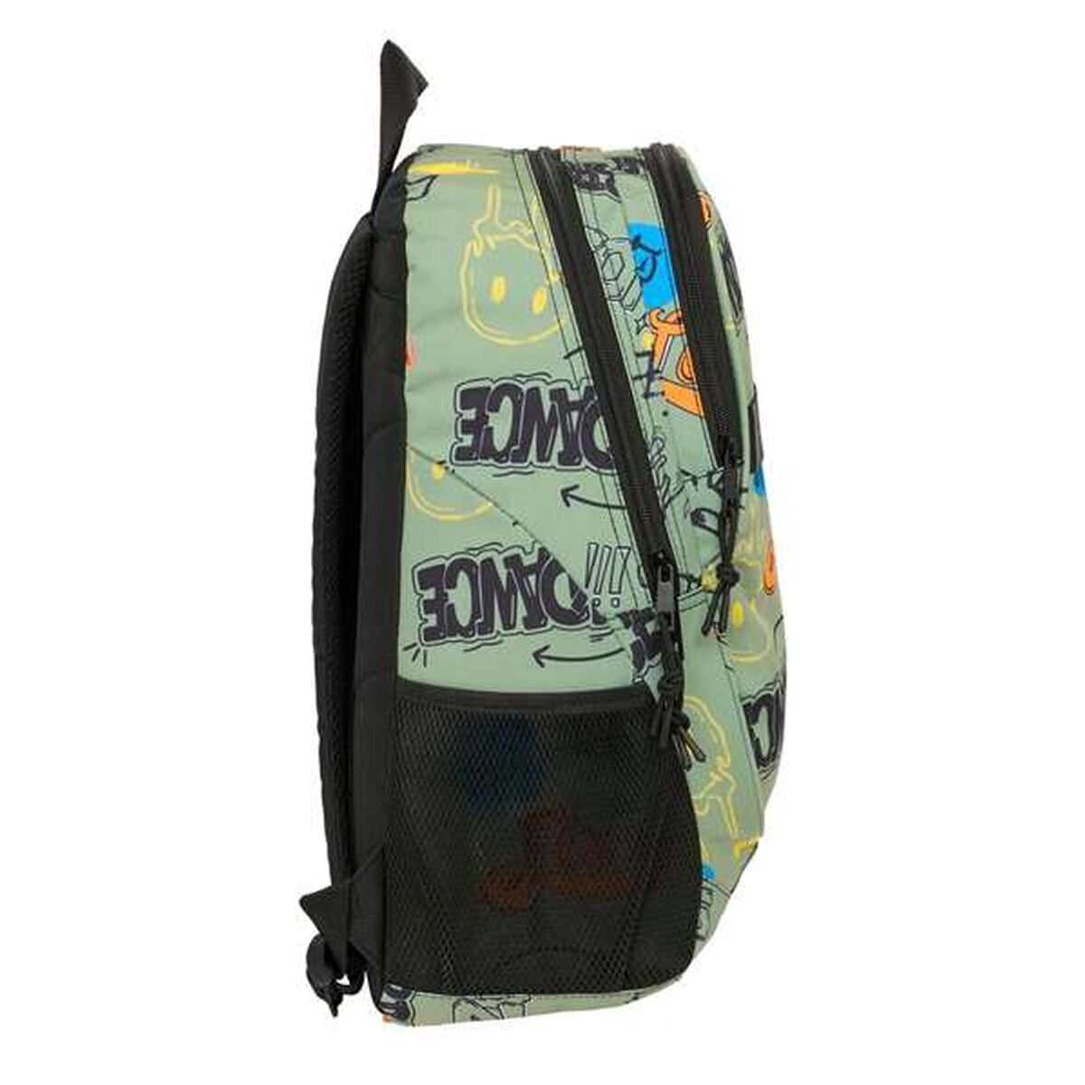 Ghiozdan Safta Zone 32 x 44 x 16 cm Graffitti - Birou și papetărie, Material școlar și educațional
