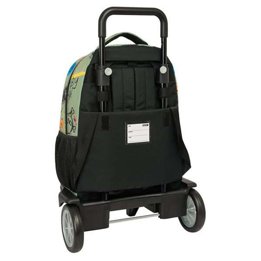 Ghiozdan cu Roți Safta Zone 33 x 45 x 22 cm Graffitti - Birou și papetărie, Material școlar și educațional