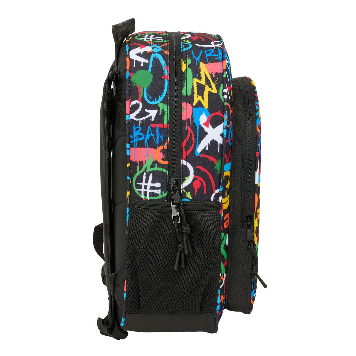 Ghiozdan Safta Colors 32 x 38 x 12 cm - Birou și papetărie, Material școlar și educațional