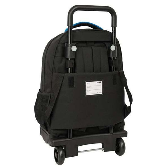 Ghiozdan cu Roți BlackFit8 Underground Albastru Negru 33 x 45 x 22 cm - Birou și papetărie, Material școlar și educațional