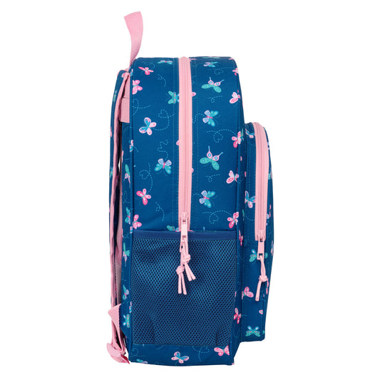Ghiozdan BlackFit8 Mariposas Multicolor 33 x 42 x 14 cm - Birou și papetărie, Material școlar și educațional