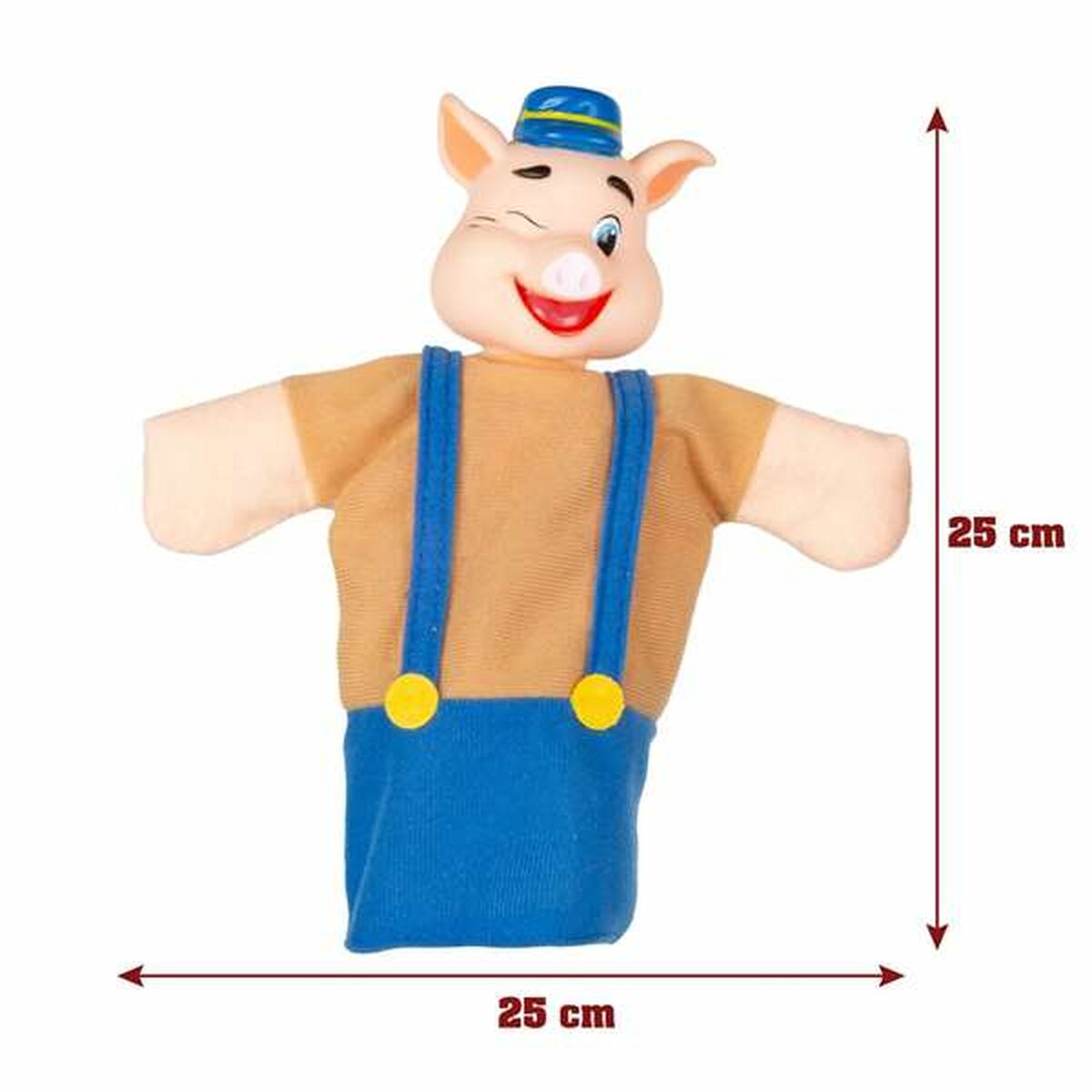 Marionetă de Pluș 3 Little Pigs - Jucarii si jocuri, Marionete și păpuși
