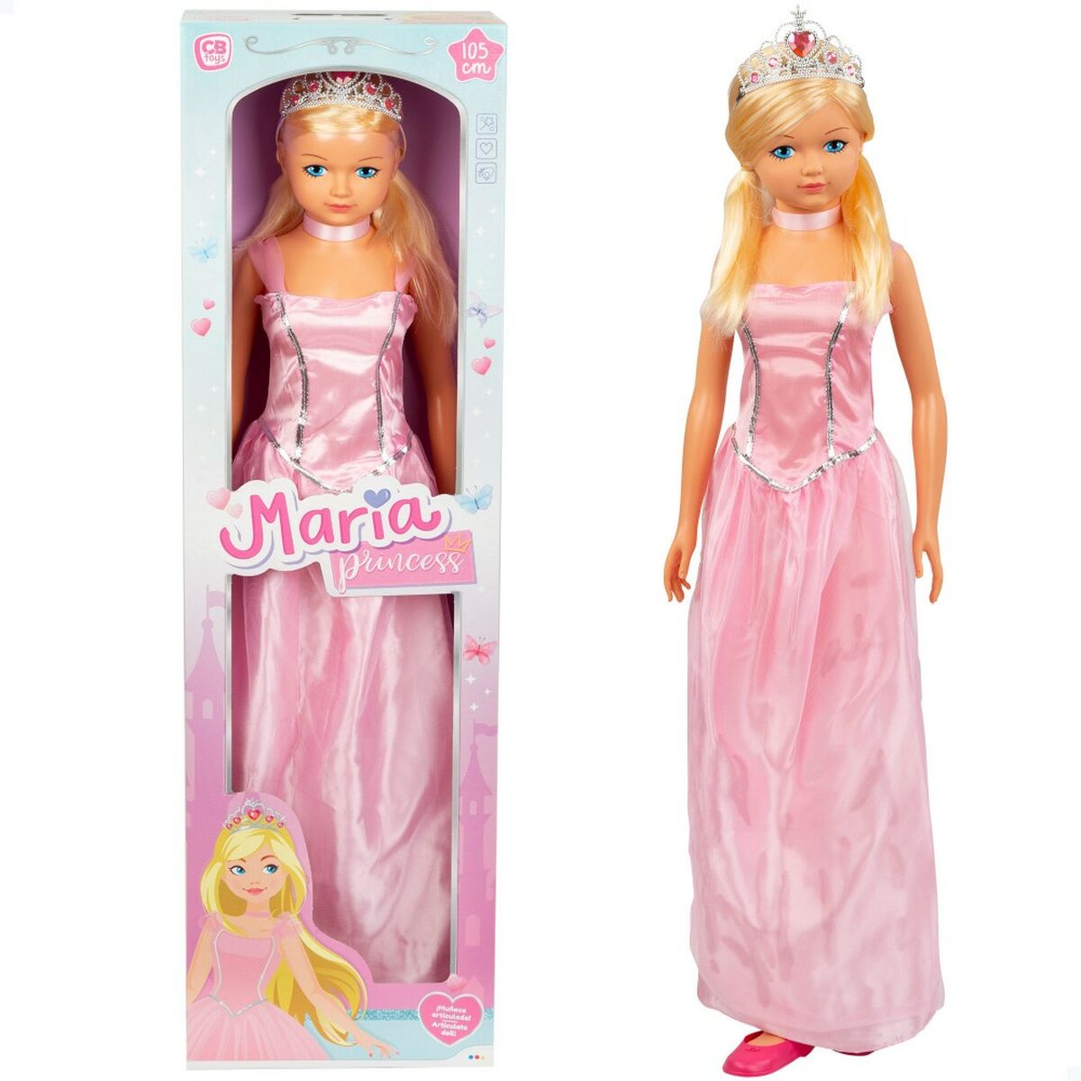 Păpușă Colorbaby Maria Princess 30 x 105 x 14 cm - Jucarii si jocuri, Păpuși și accesorii