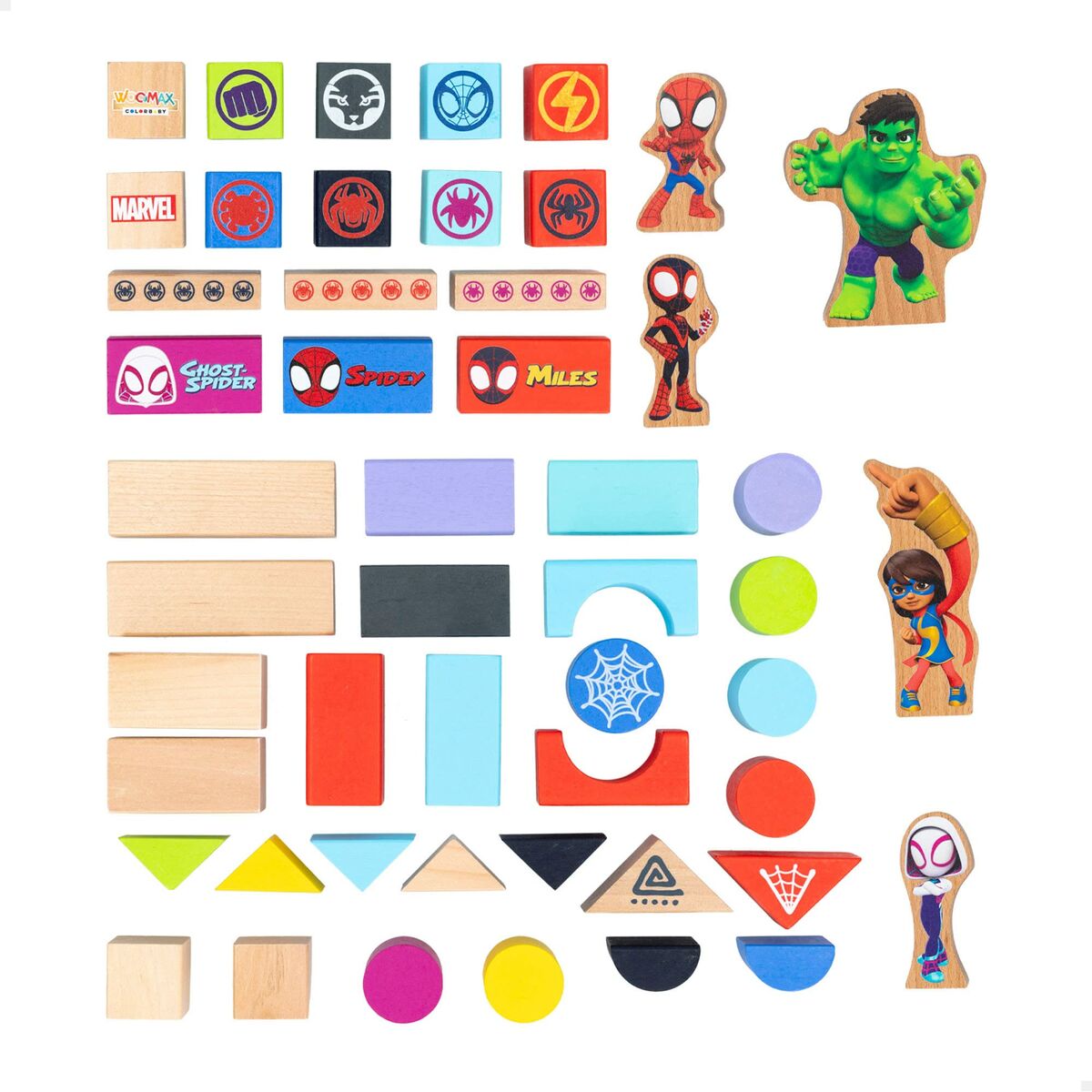Puzzle pentru Copii din Lemn Spidey Amazing Friends - Jucarii si jocuri, Puzzle-uri și puzzle-uri