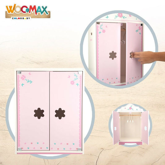Dulap Woomax Păpuși 34 x 55 x 23 cm - Jucarii si jocuri, Păpuși și accesorii