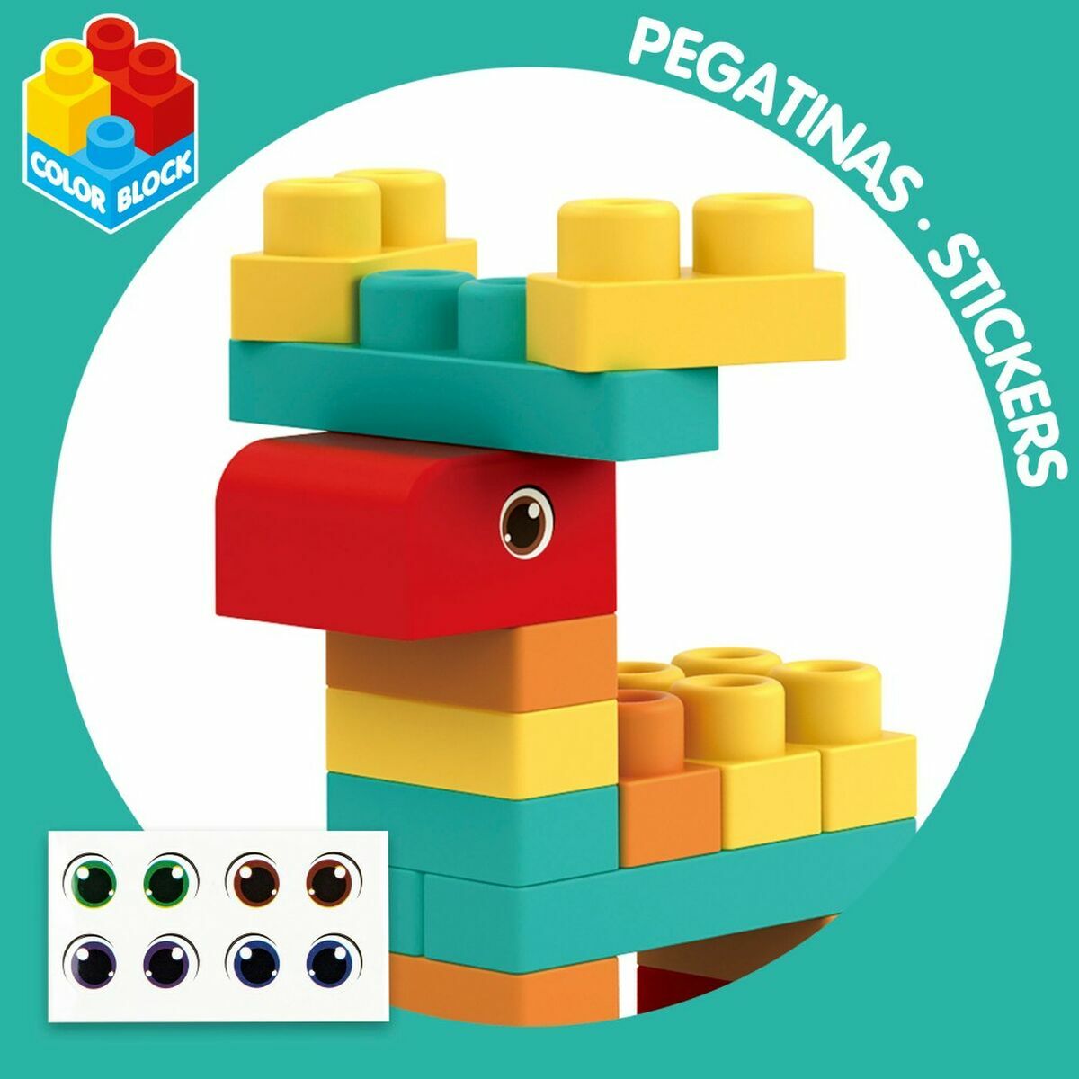 Set de Construcție Color Block - Jucarii si jocuri, Puzzle-uri și puzzle-uri