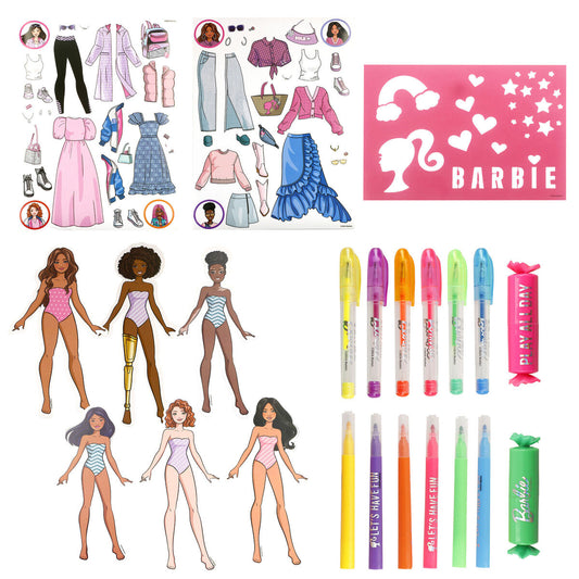 Set de Lucru Manual Barbie - Jucarii si jocuri, Activități creative