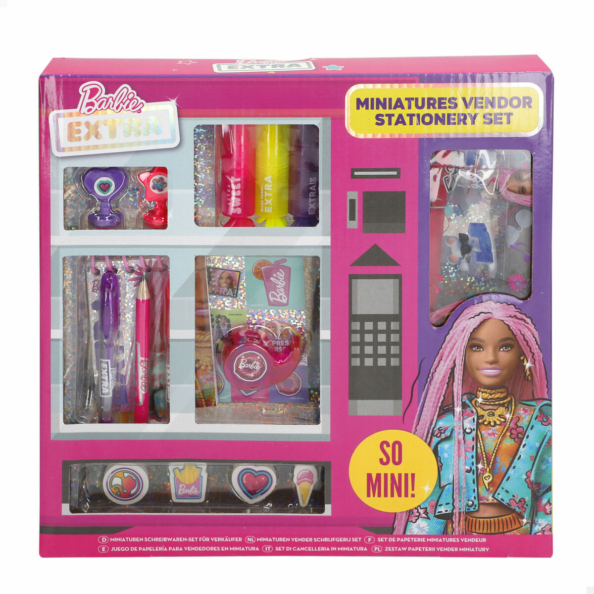 Set pentru desen Barbie - Birou și papetărie, Arte și Meserii