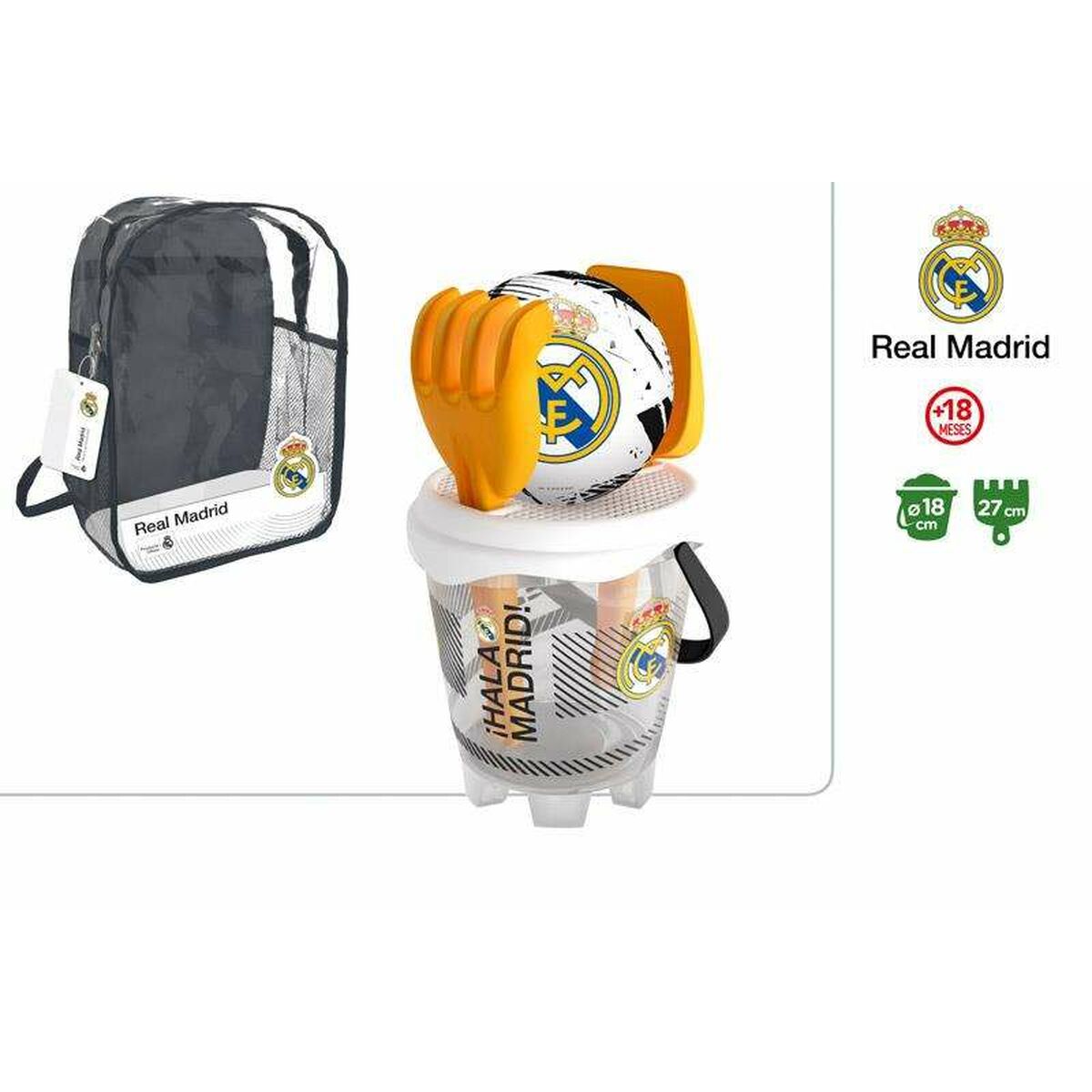 Set de jucării de plajă Colorbaby 18 cm - Jucarii si jocuri, În aer liber și sport
