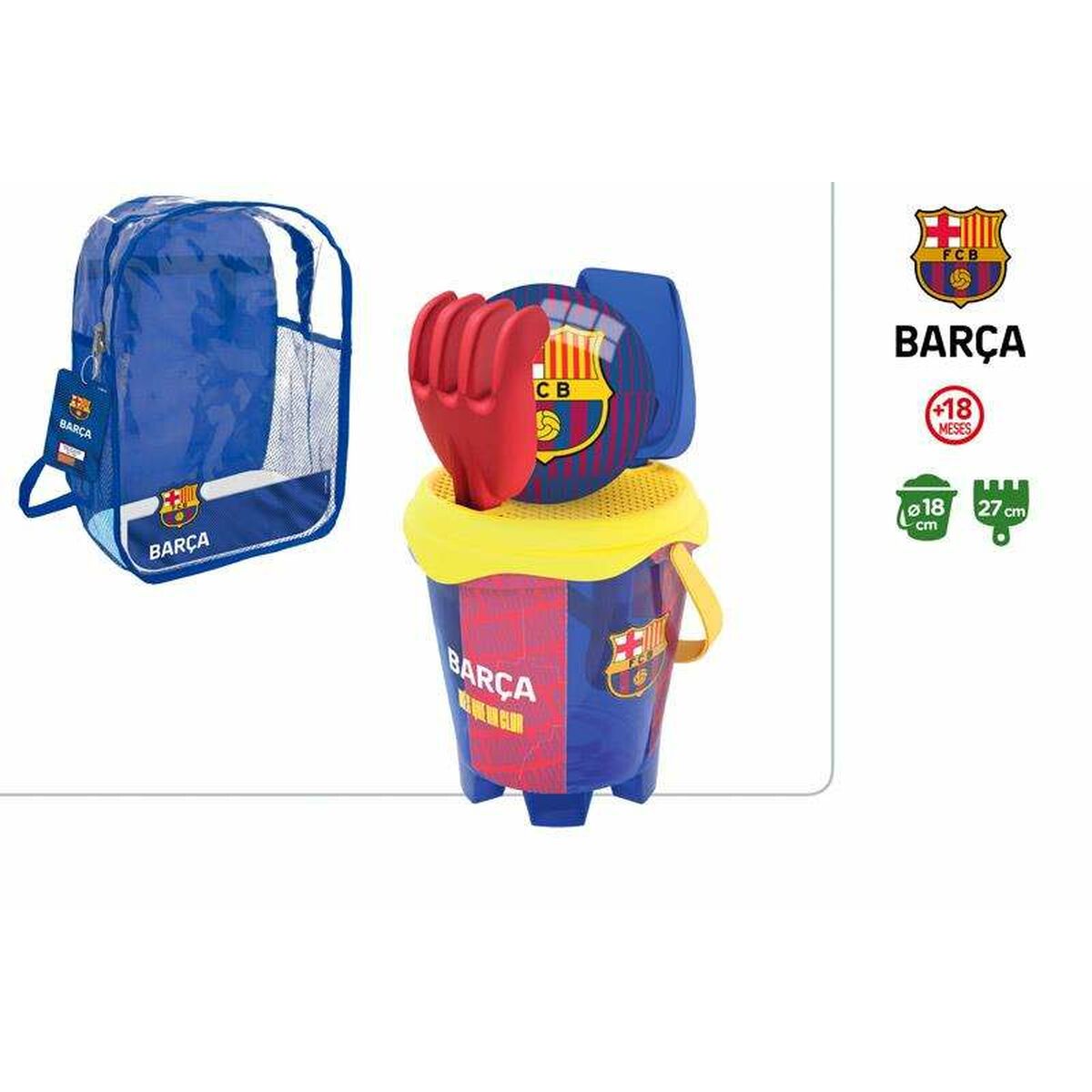 Set de jucării de plajă Colorbaby 18 cm - Jucarii si jocuri, În aer liber și sport