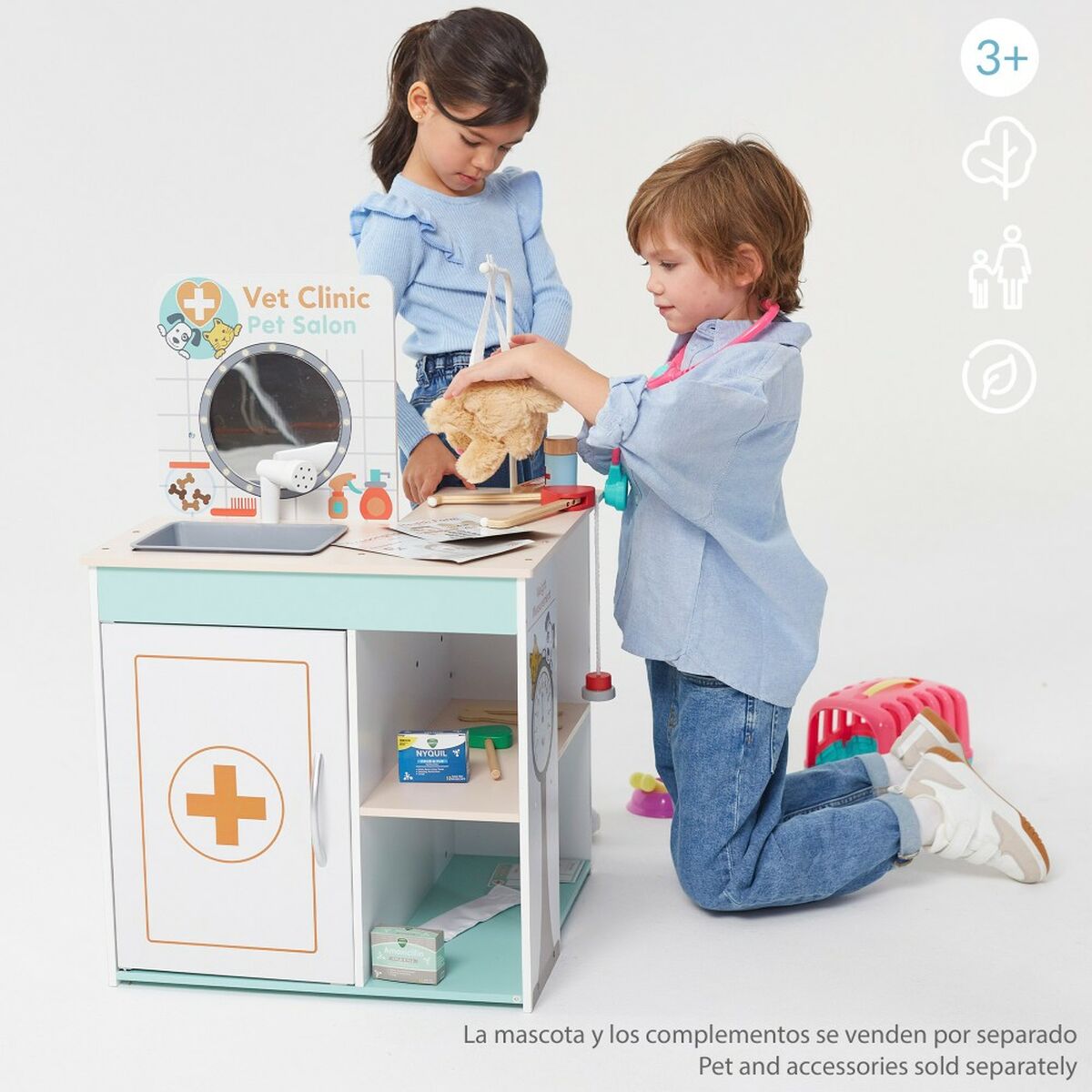 Jucărie educațională Teamson Vet Clinic Veterinar - Jucarii si jocuri, Imitații de jocuri