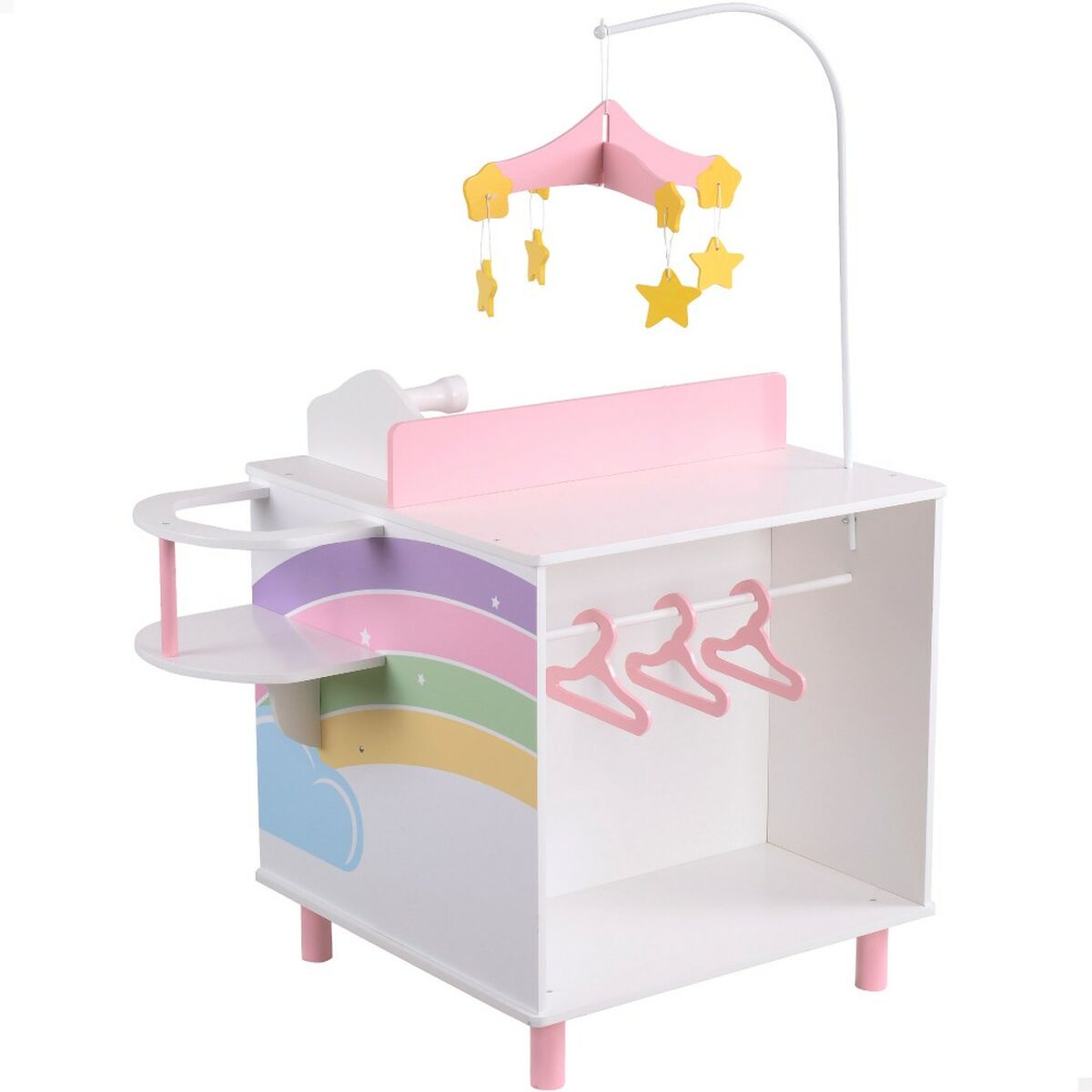 Masă de Schimbat Hainele Păpușilor Teamson 4 Piese 61 x 92,5 x 47,5 cm - Jucarii si jocuri, Păpuși și accesorii