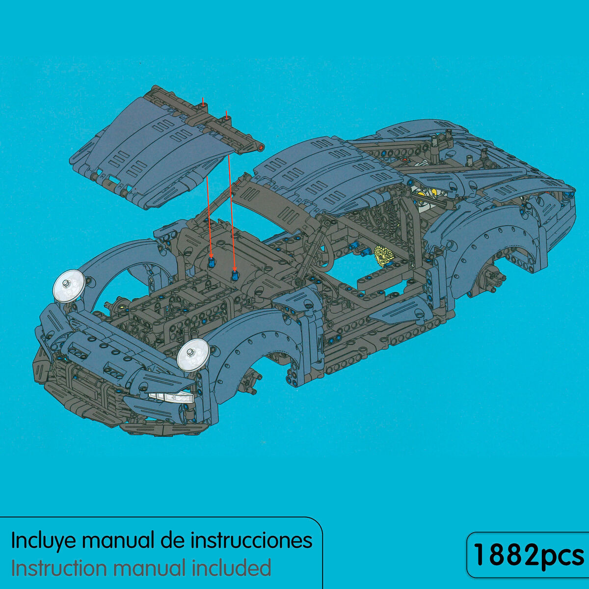 Set de Construcție IM Master 1882 Piese - Jucarii si jocuri